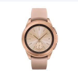 Samsung rose gold smart watch